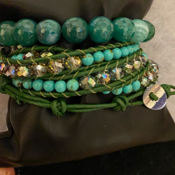 Dream bracelet with beautiful beadwork - Picture 5 of 6